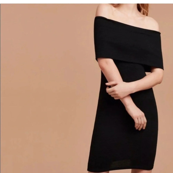 NWOT Wilfred Free Archbold Dress off Shoulder‎ XS H0212 - Picture 1 of 14